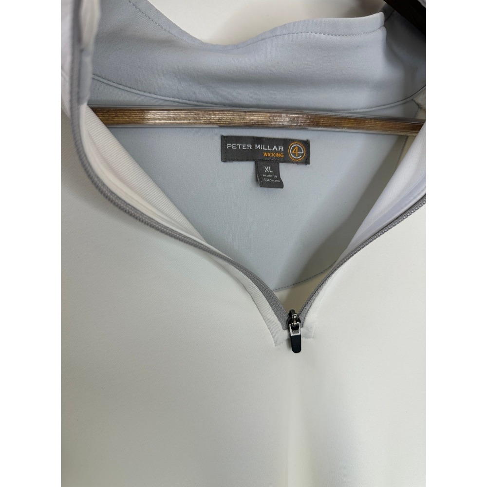 Peter Millar Quarter Zip Perth Performance Stretch Wicking Men's XL Pullover - Picture 7 of 15